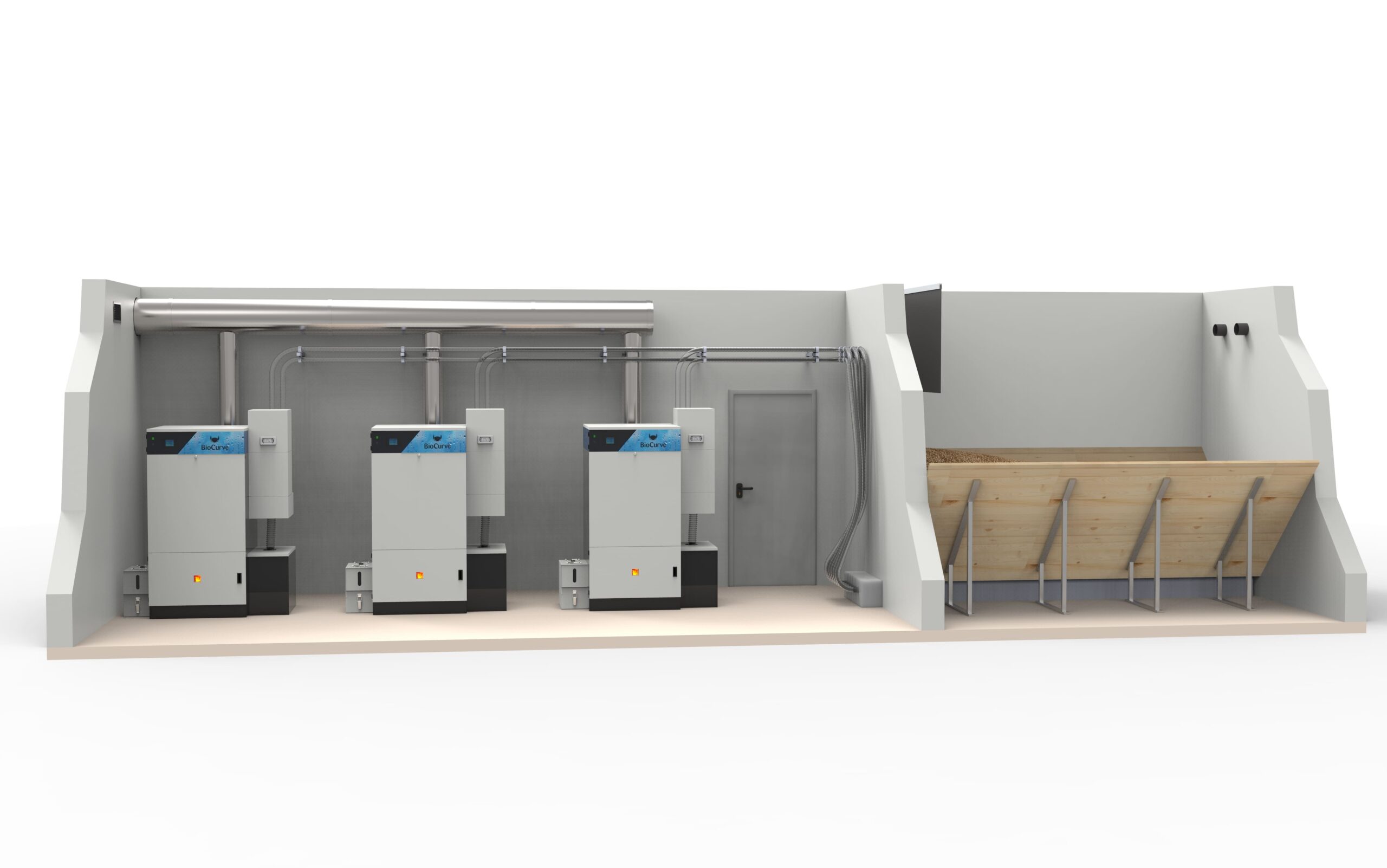 Calderas de Pellets de BioCurve